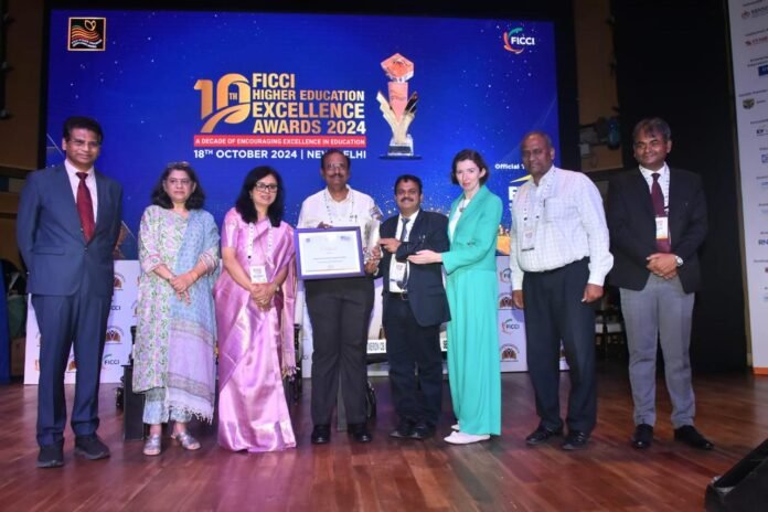 Mpkv honored with University of the Year-FICCI Higher Education Excellence-2024 Award